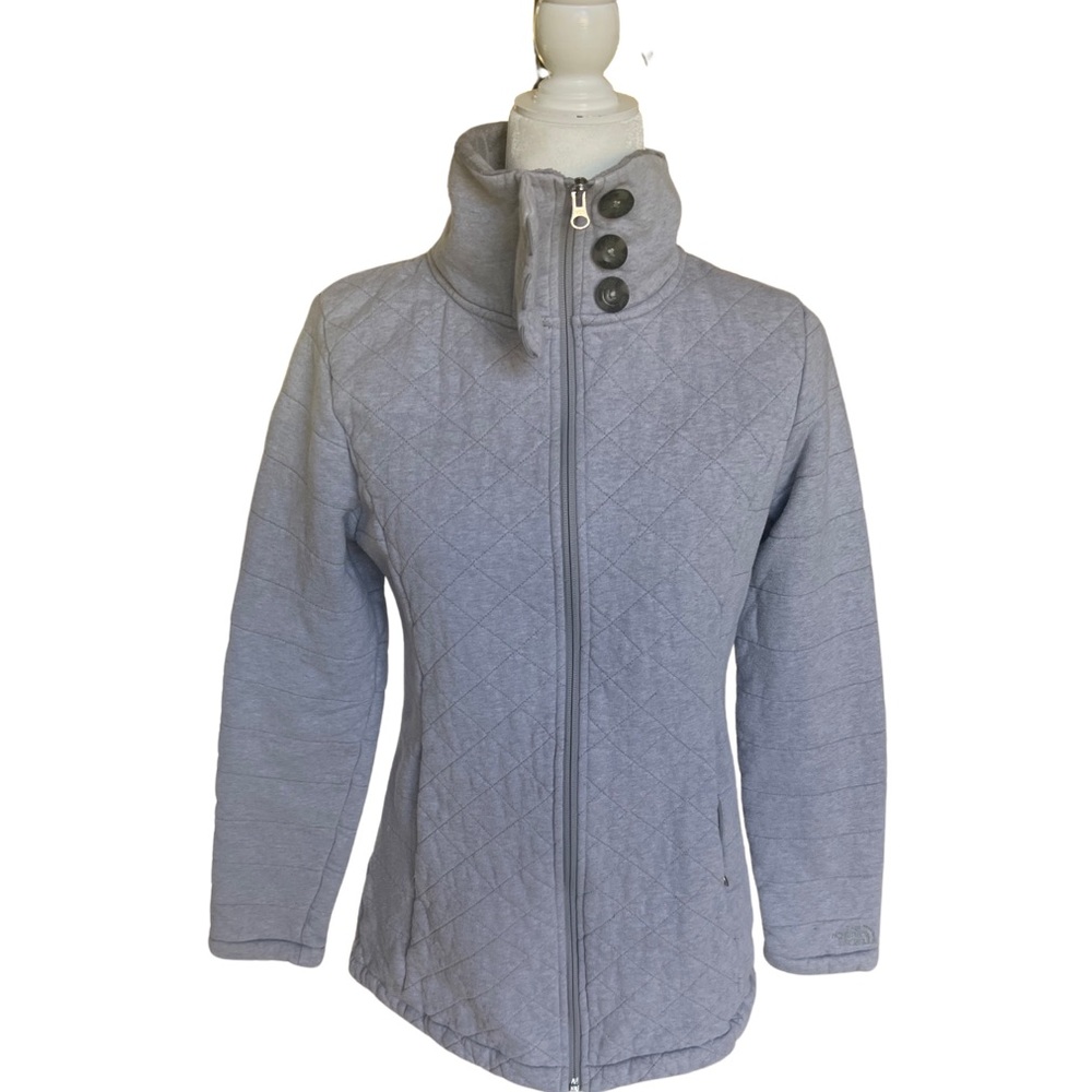 North Face Gray Jacket. Great Condition! Only worn a couple of times. Size M.